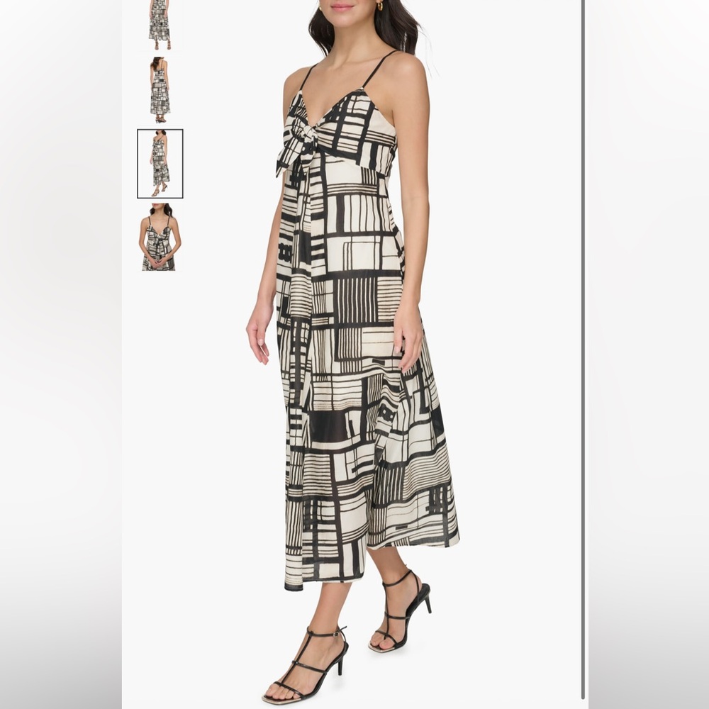 DKNY NWT Geo Maxi Sundress